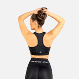 Brassiere avec fermeture eclair