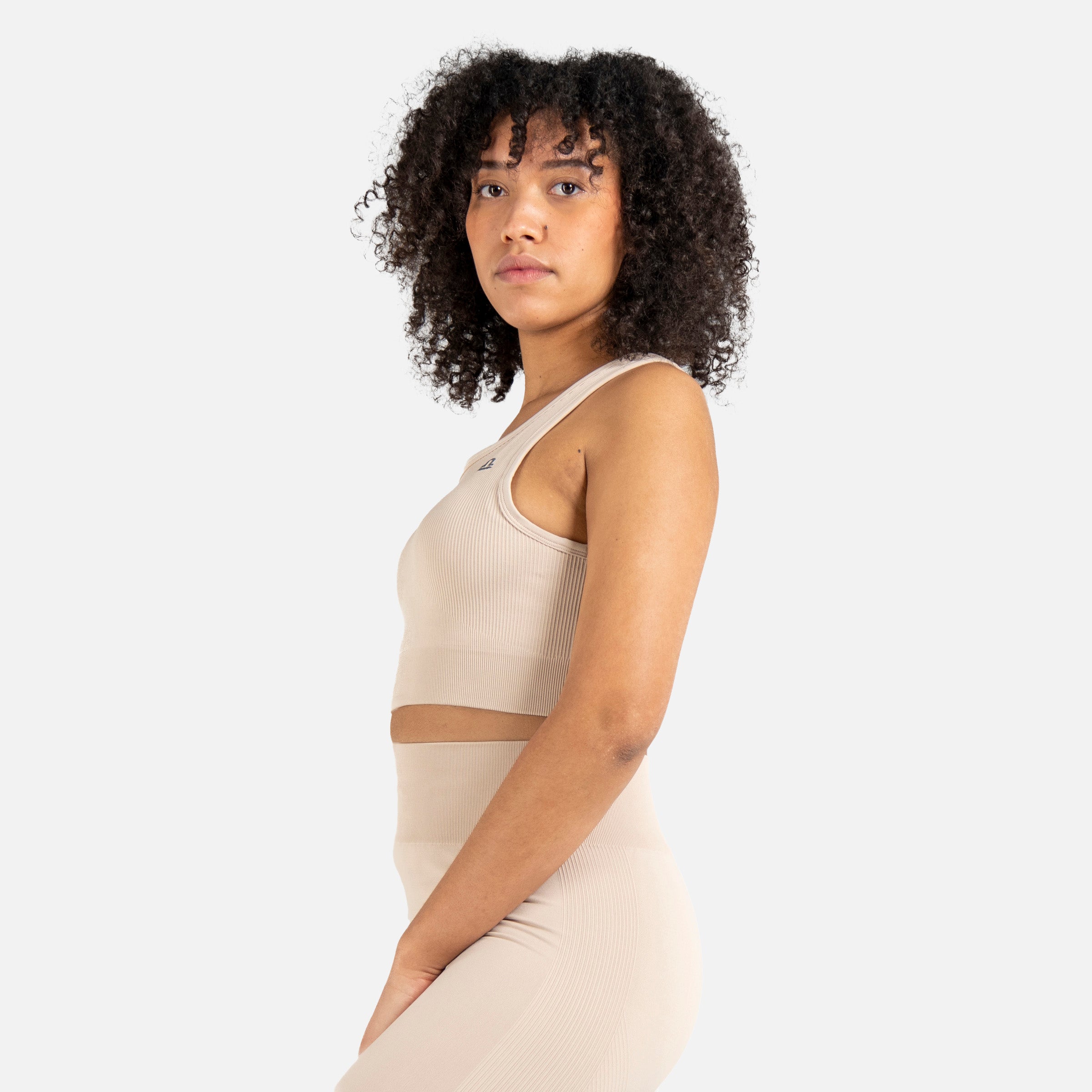Brassiere sans couture kaki