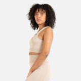 Brassiere sans couture kaki