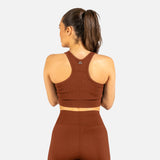 Brassiere sans couture coffee