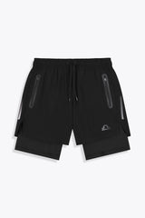 Double Layer Reflective Running Shorts