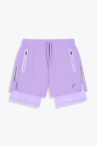 Double Layer Reflective Running Shorts