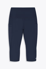 Mesh Crop Pants with Pockets