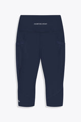 Mesh Crop Pants with Pockets