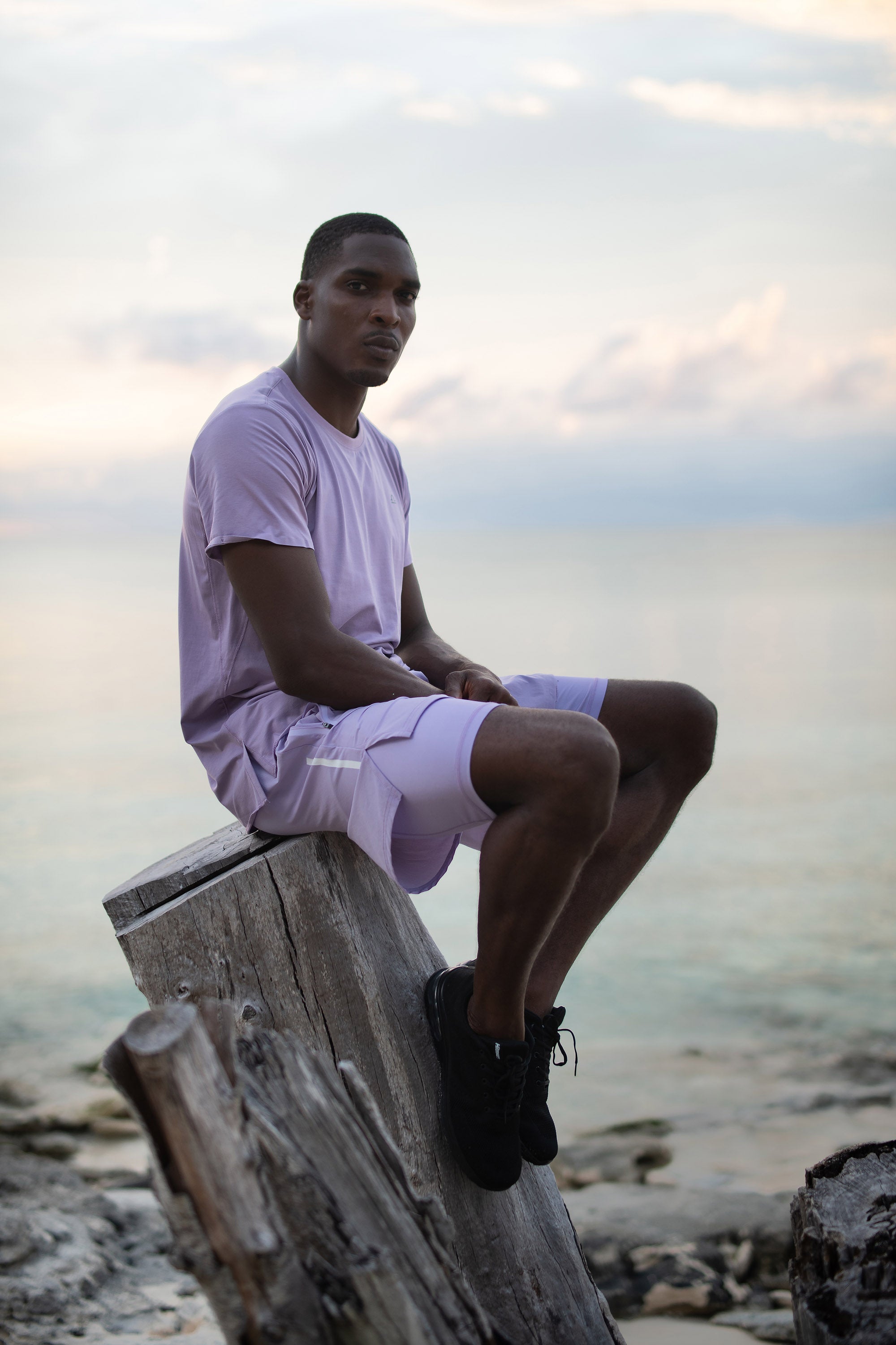 Double Layer Reflective Running Shorts