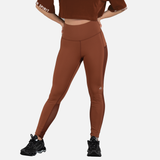 Legging avec mollets en maille coffee