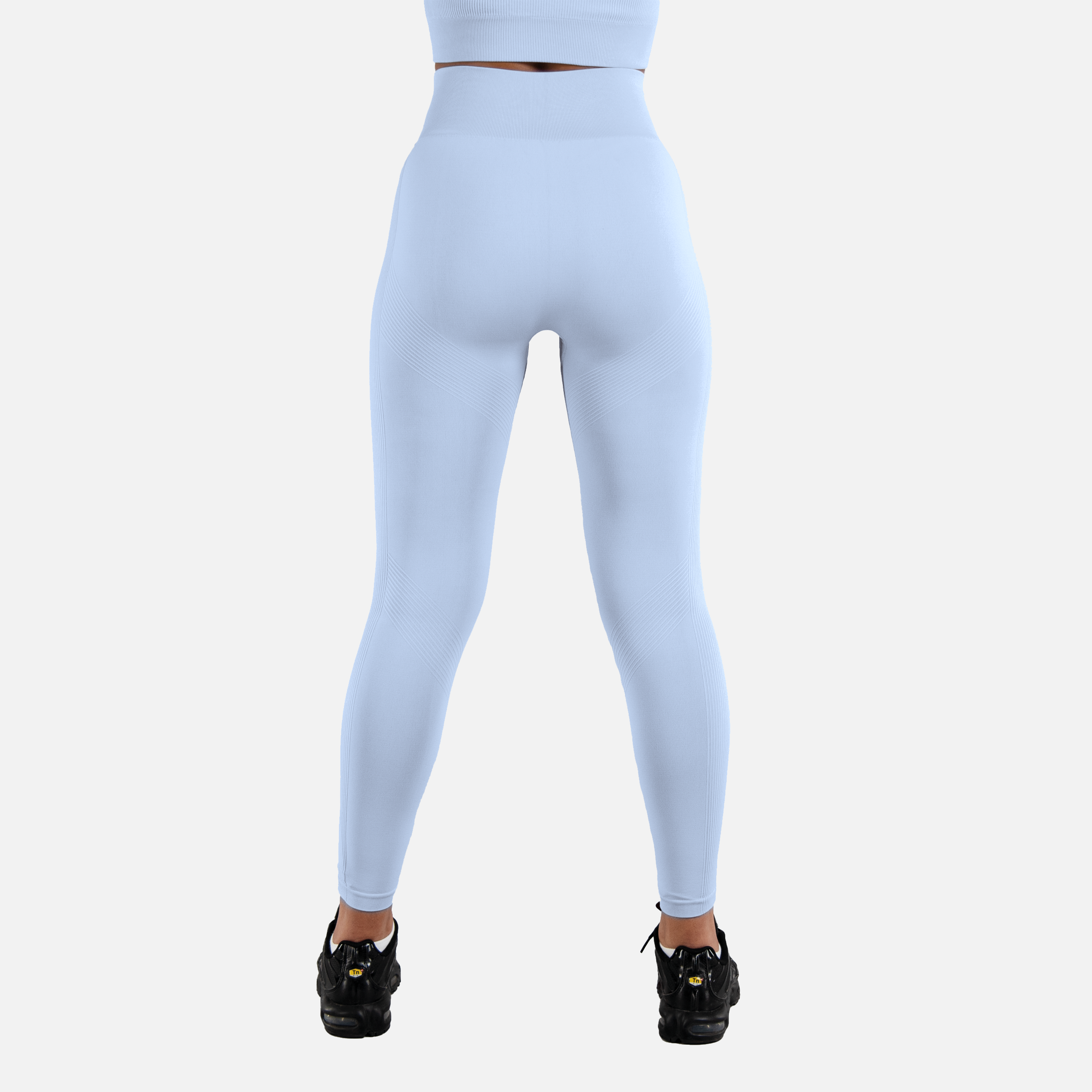 Legging sans couture acid blue