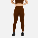 Legging sans couture coffee