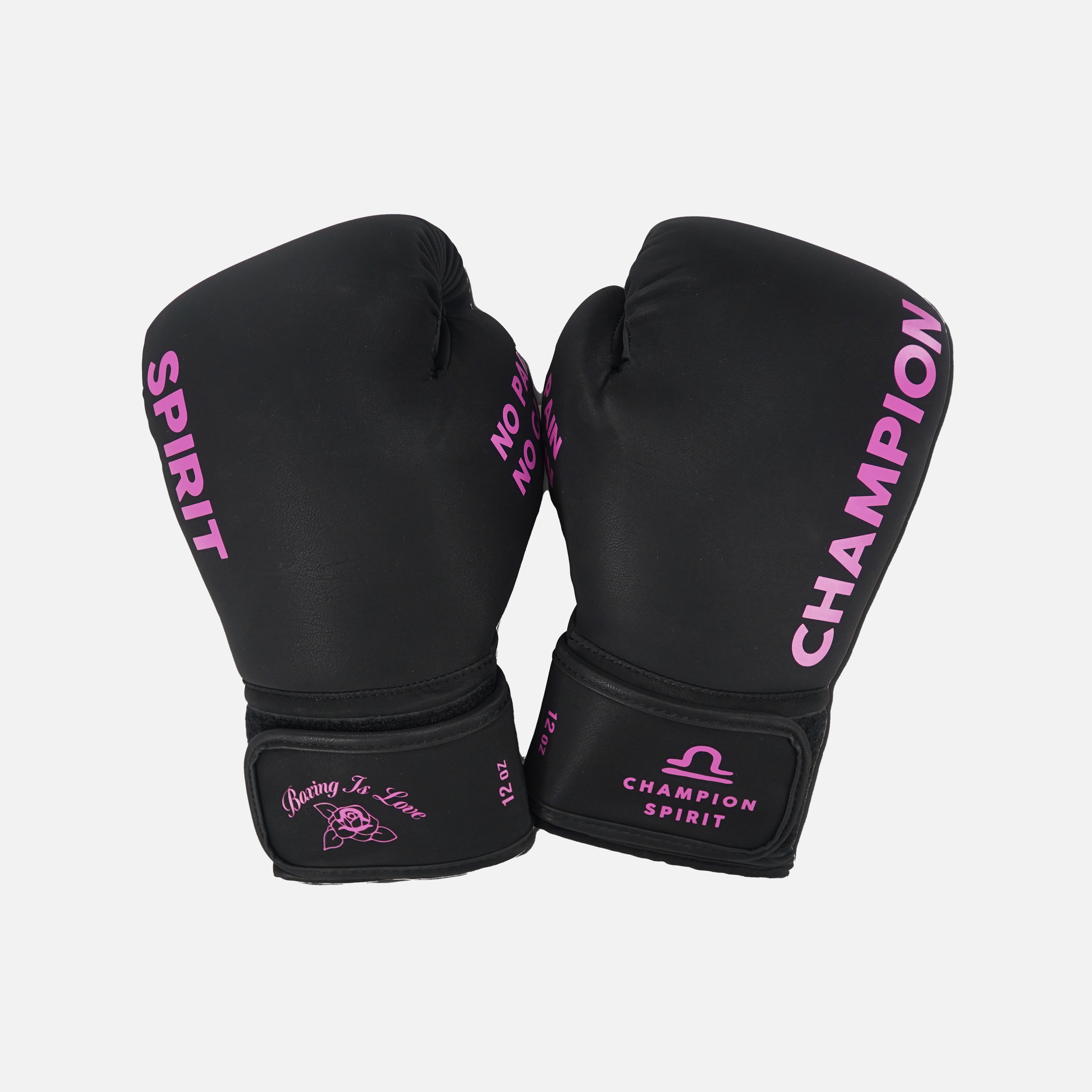Gants de Boxe noir/rose