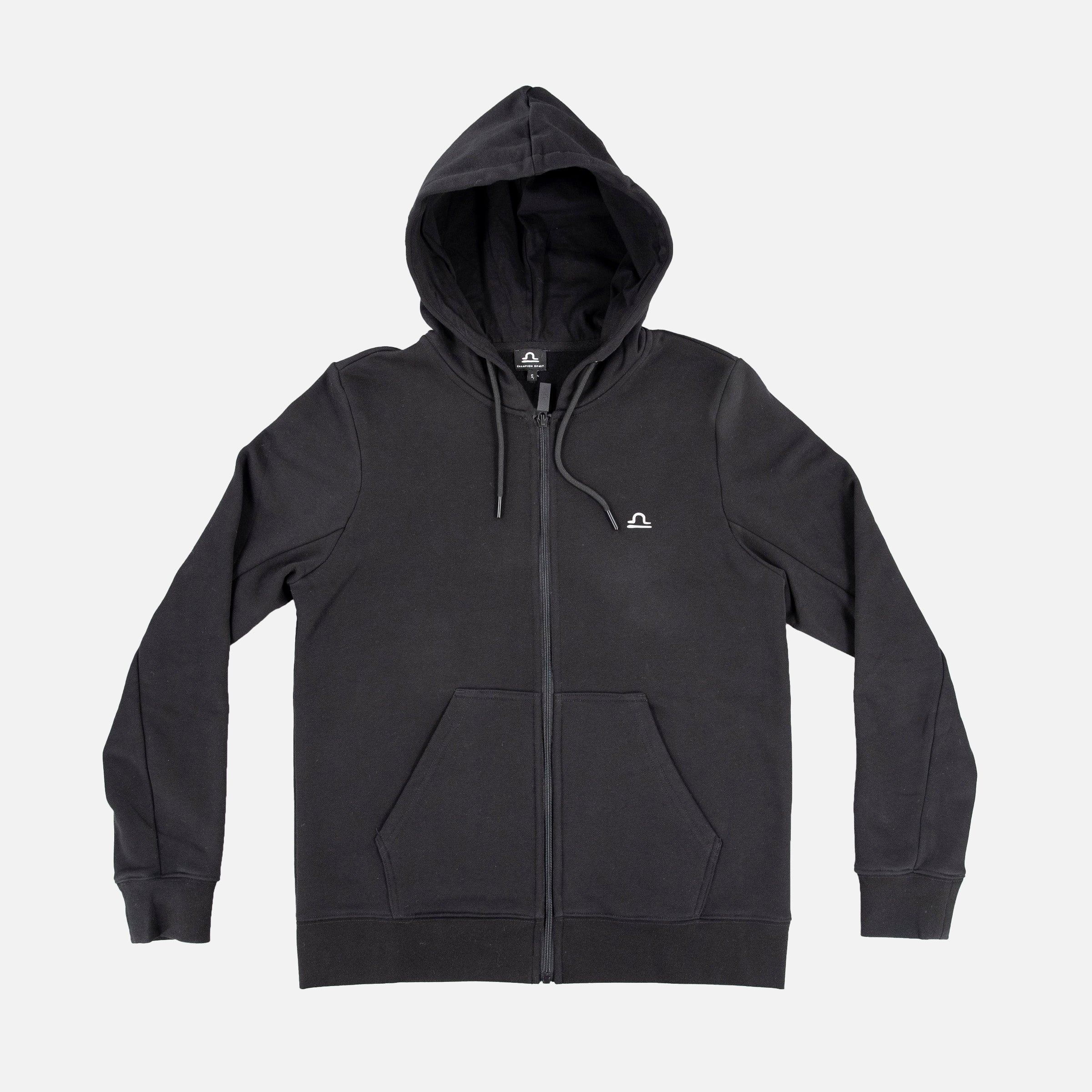 Sweat a capuche avec fermeture eclair
