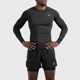 T-Shirt Running a manches longues noir