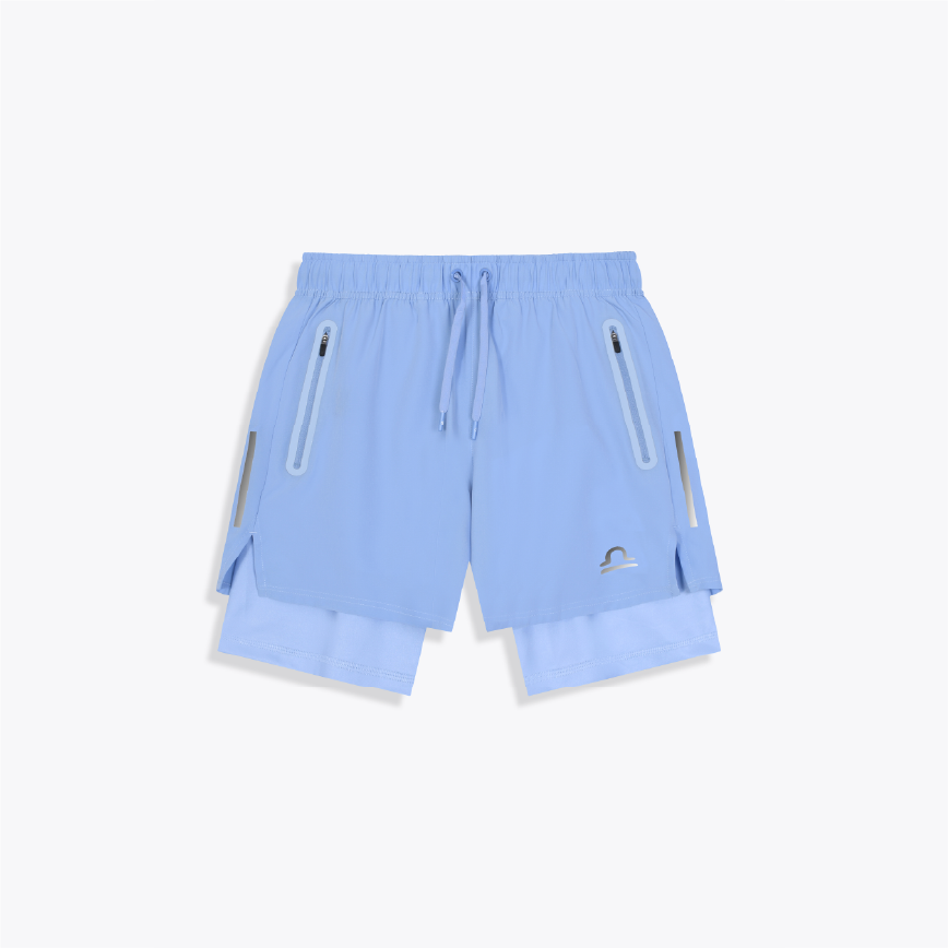 Short Running Réflechissant Double Épaisseur