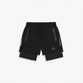 Short Running Réflechissant Double Épaisseur