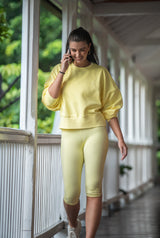 Pantacourt Crop Mesh