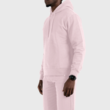 sweat-capuche-french-terry-rose-clair