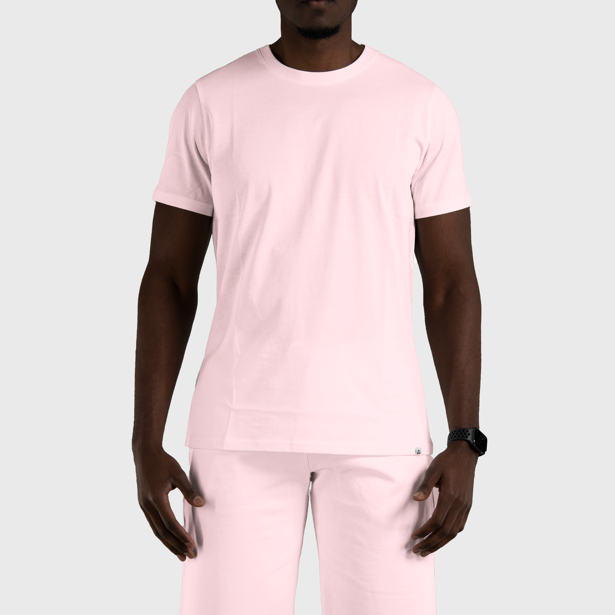 T-Shirt en coton biologique rose clair